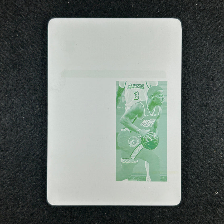 2020-21 One And One Desmond Bane Rookie Jersey Auto Printing Plate 1/1 Yellow