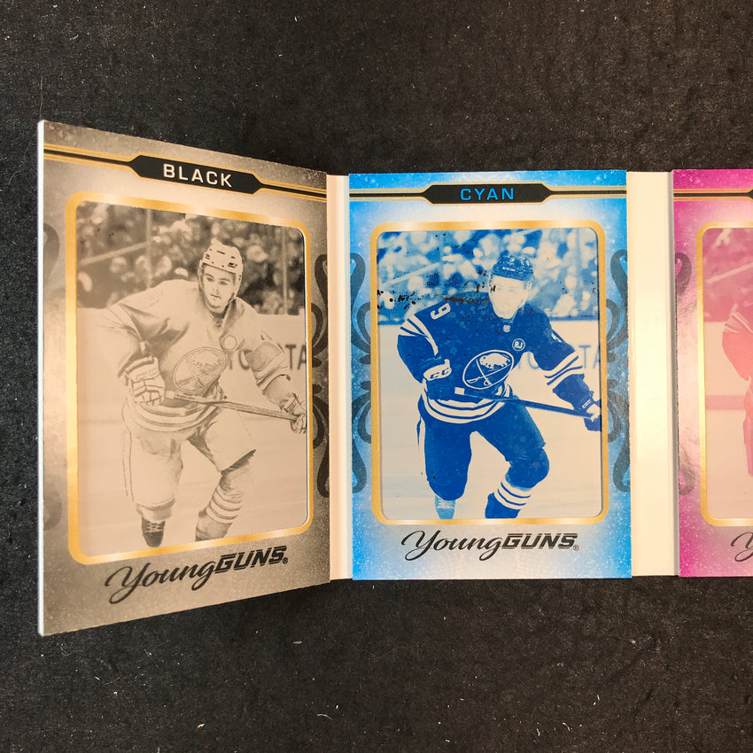 2024-25 The Cup ZACH BENSON Update Young Guns Printing Plate Auto Booklet 1/1