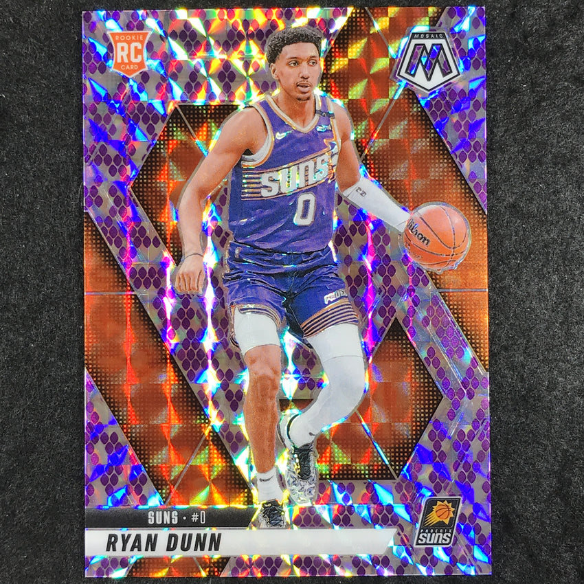 2024-25 Mosaic RYAN DUNN Rookie Purple Snakeskin Mosaic 13/24 #233
