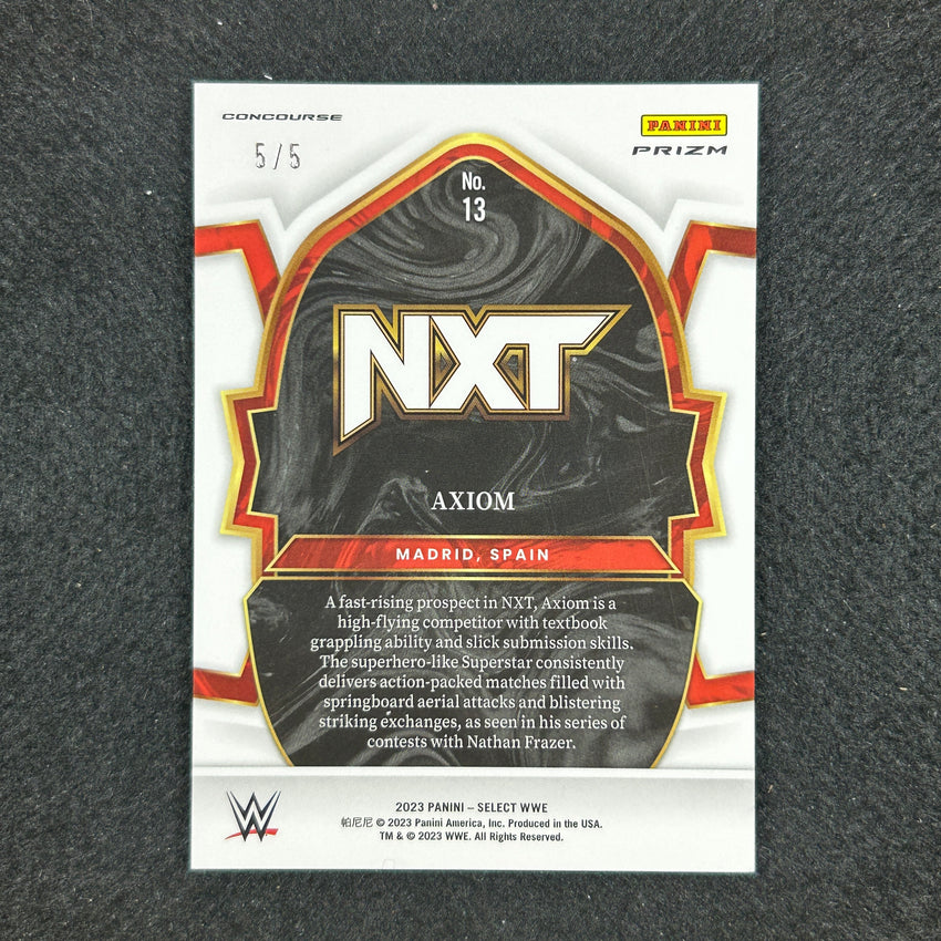 2023 Select Wwe Axiom Concourse Green 5/5