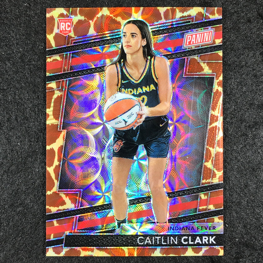 2024 Panini National VIP CAITLIN CLARK Rookie Giraffe SSP #RC9