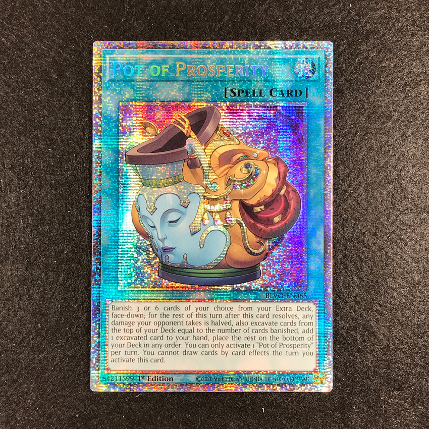 [US PRINT] [Starlight Rare] Pot of Prosperity - BLVO-EN065 - 1st Edition