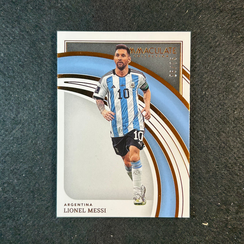 2022-23 Immaculate Lionel Messi Base Copper Bronze 26/75
