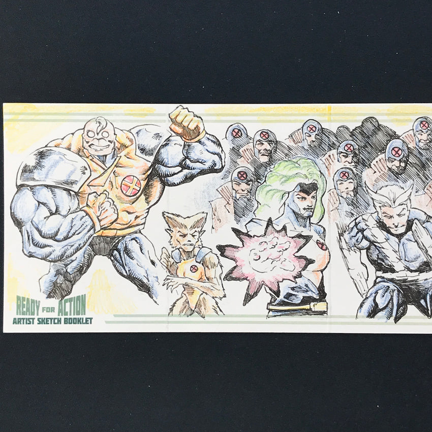2022-23 Marvel Annual X-FACTOR HAVOC POLARIS Sketch Booklet 1/1 BRIAN SORIANO