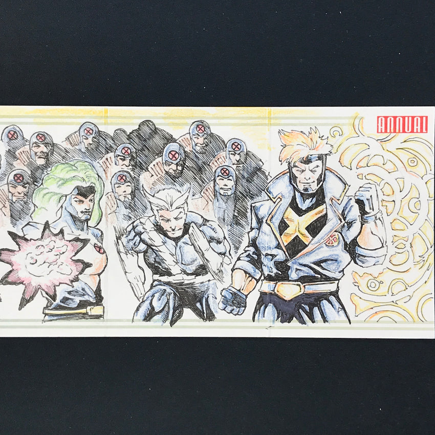 2022-23 Marvel Annual X-FACTOR HAVOC POLARIS Sketch Booklet 1/1 BRIAN SORIANO