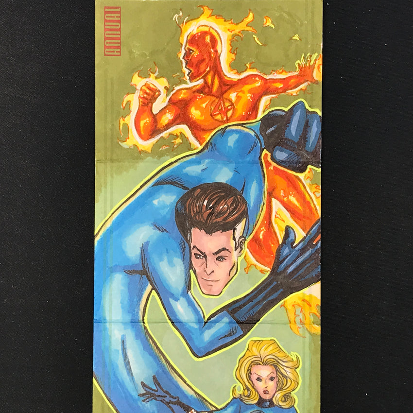 2022-23 Marvel Annual FANTASTIC FOUR Artist Sketch Booklet 1/1 TONY SCOTT