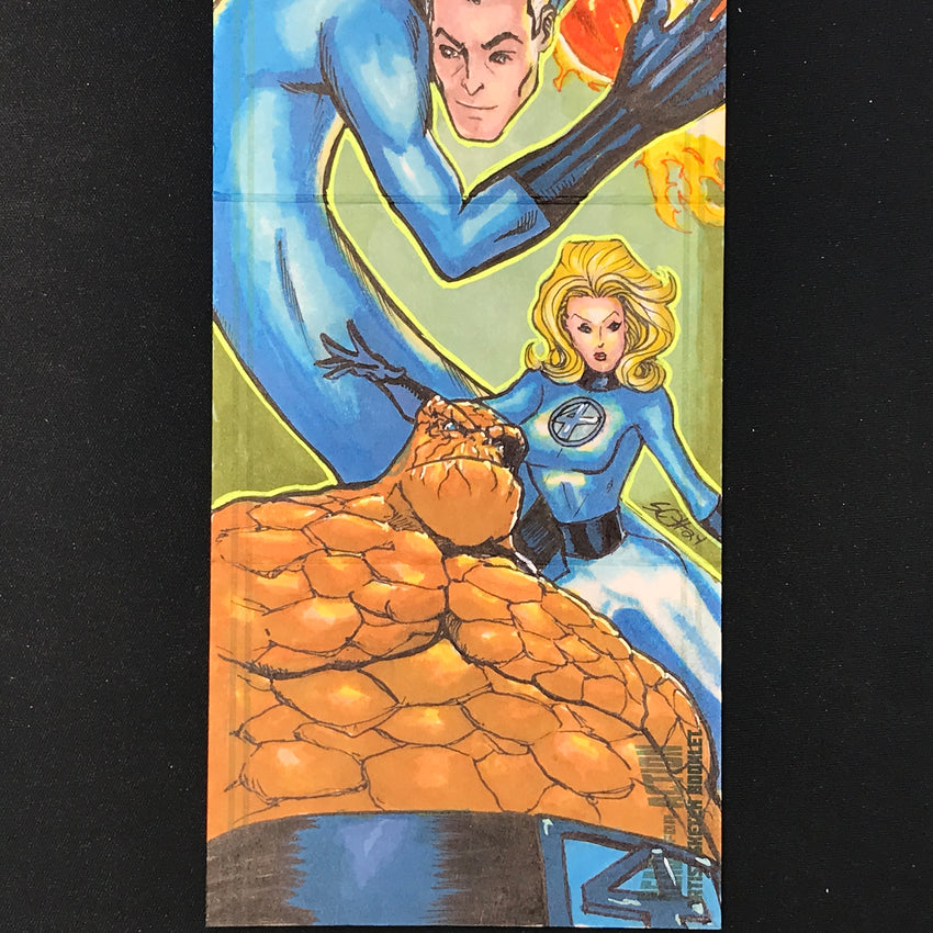 2022-23 Marvel Annual FANTASTIC FOUR Artist Sketch Booklet 1/1 TONY SCOTT