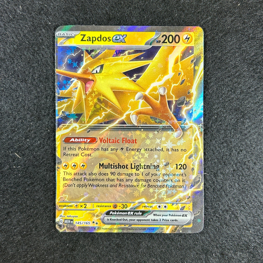 Miscut / Misprint Zapdos EX - 145/165 - Ultra Rare Scarlet And Violet 151