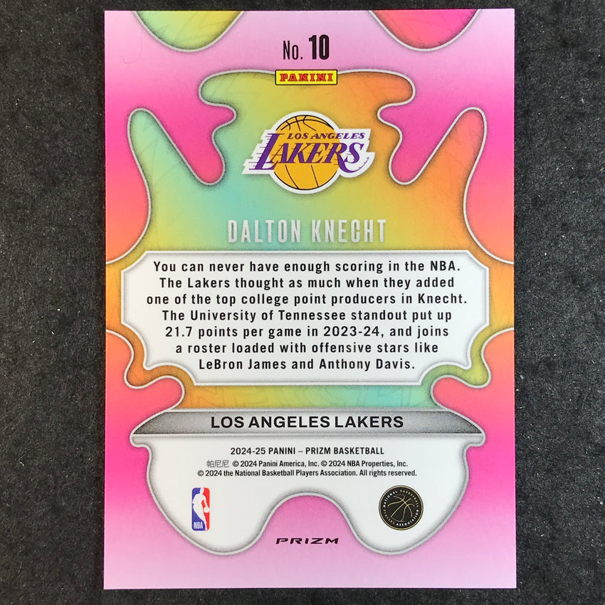 2024-25 Prizm DALTON KNECHT Groovy Rookie SSP #10