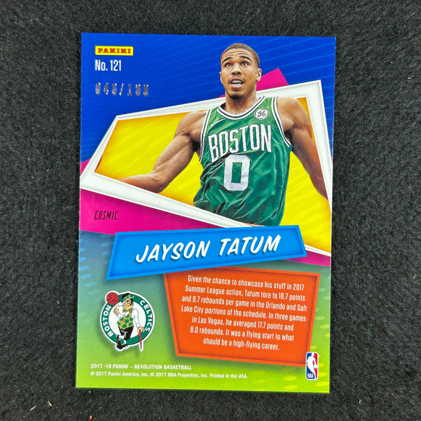 2017-18 Revolution Jayson Tatum Rookie Cosmic 40/100