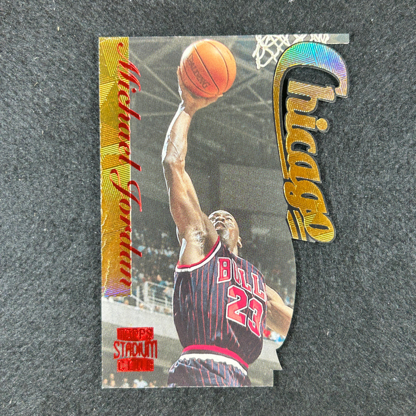 1996-97 Topps Stadium Club Michael Jordan Fusion Die Cut No F1 - B