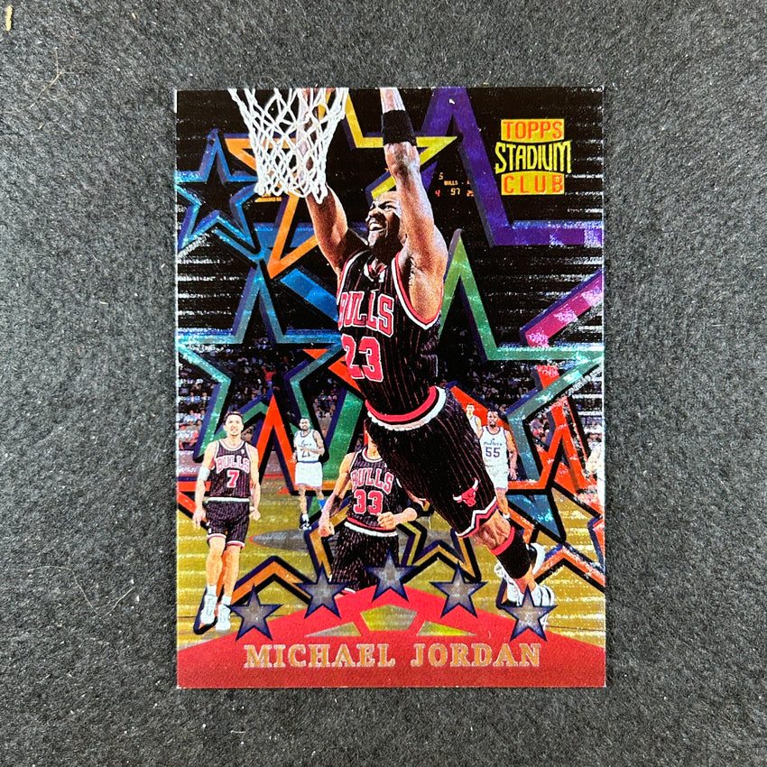 1996-97 Stadium Club MICHAEL JORDAN Special Forces #SF4 - A