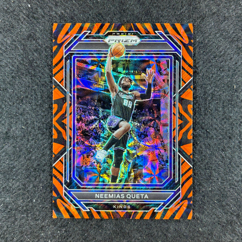 2022-23 Prizm NEEMIAS QUETA Choice Tiger Stripe SSP #121