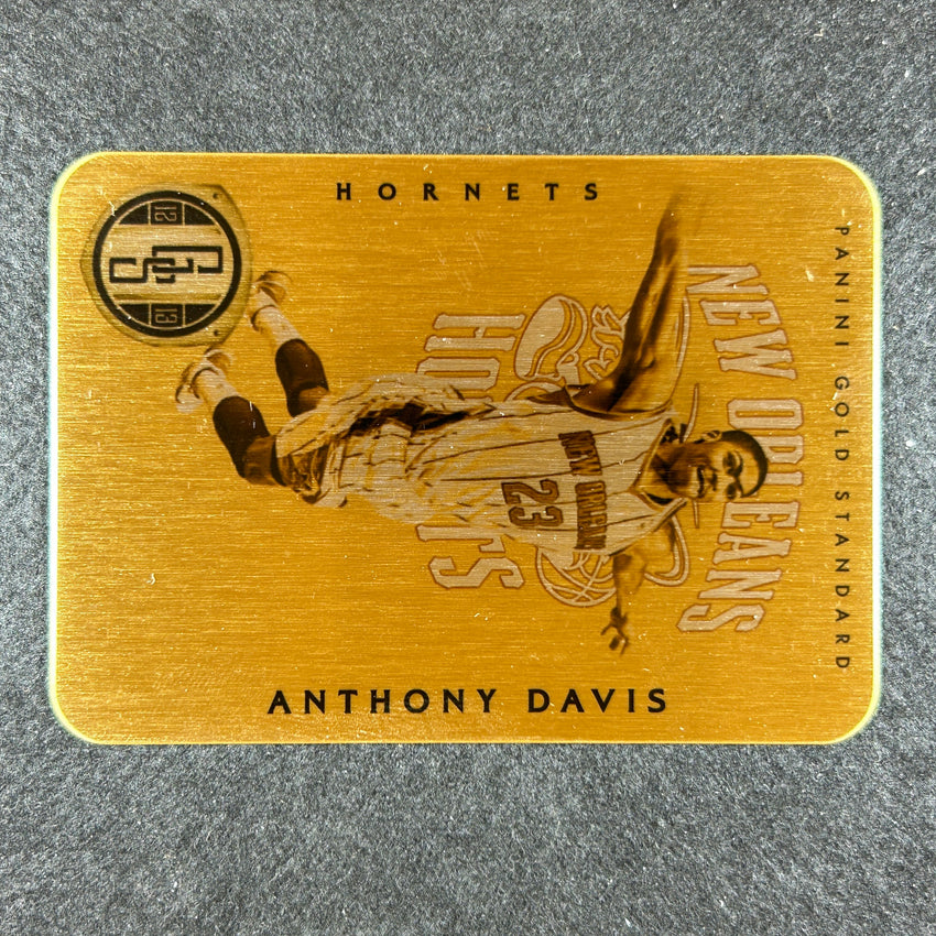 2012-13 Gold Standard ANTHONY DAVIS Rookie Gold Metal #53