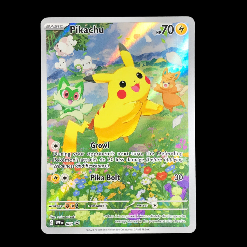 Paldean Fates Sprigatito SVP 087 Paldea Adventures Promo Pokemon Card -  Sealed Paldea Chest Price