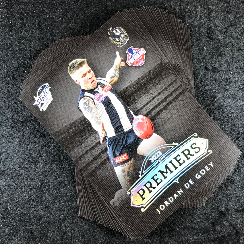 2023 Select AFL 26-Card COLLINGWOOD Premiership Limited Edition Set 121/200