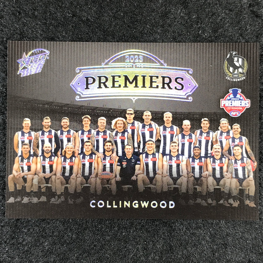 2023 Select AFL 26-Card COLLINGWOOD Premiership Limited Edition Set 121/200