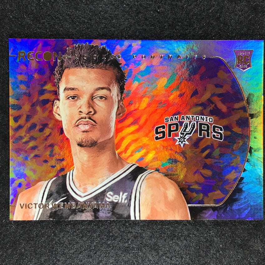 2023-24 Recon VICTOR WEMBANYAMA Rookie Portraits Base No. 20