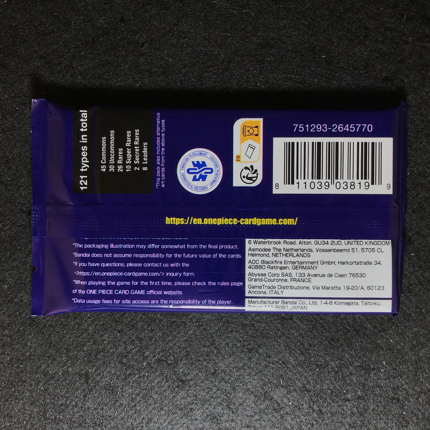 One Piece Card Game BLUE BOTTOM OP-01 Romance Dawn Booster Pack