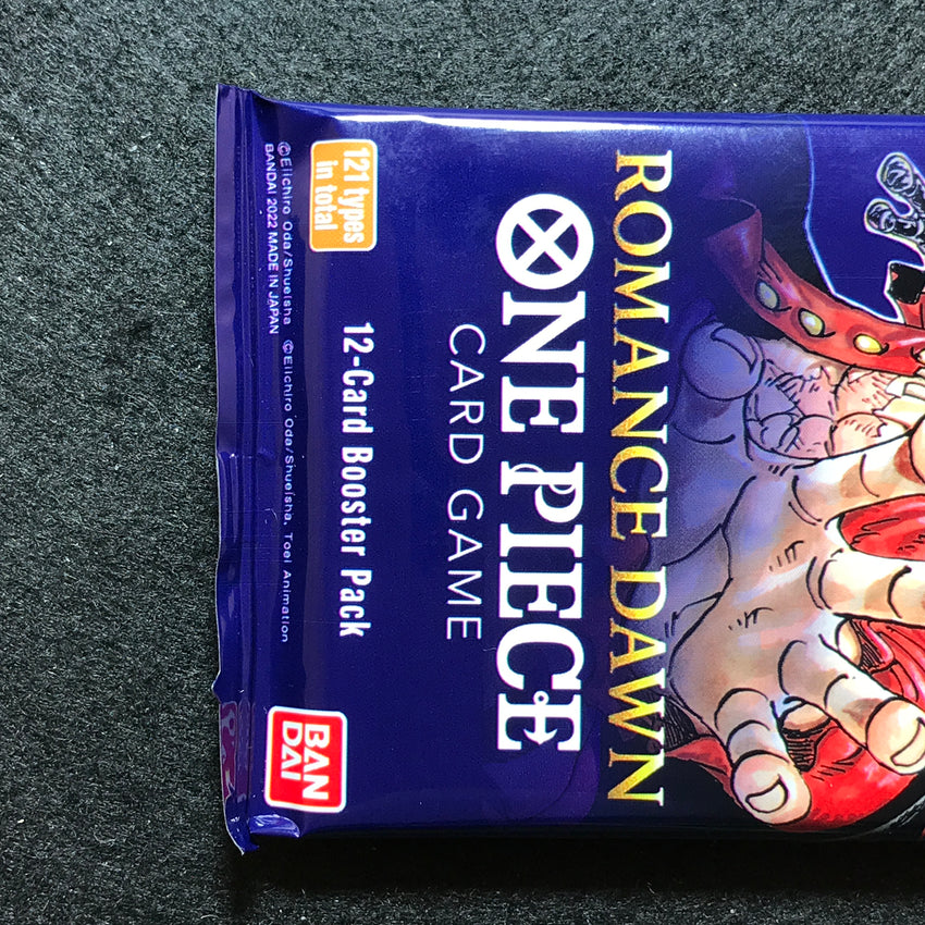 One Piece Card Game BLUE BOTTOM OP-01 Romance Dawn Booster Pack