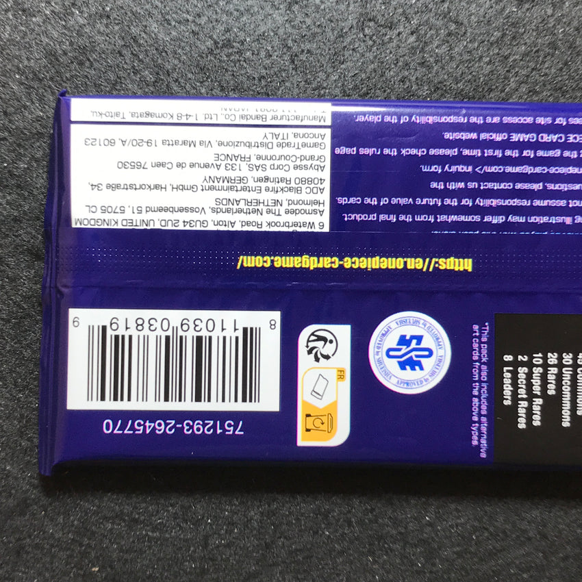 One Piece Card Game BLUE BOTTOM OP-01 Romance Dawn Booster Pack