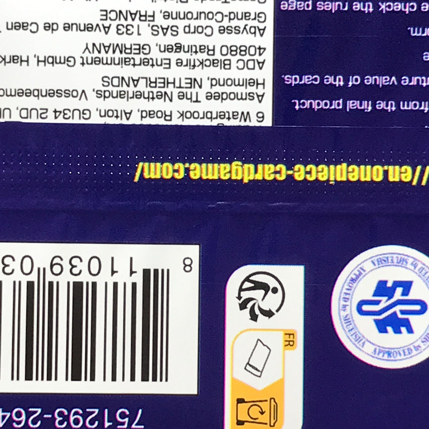 One Piece Card Game BLUE BOTTOM OP-01 Romance Dawn Booster Pack