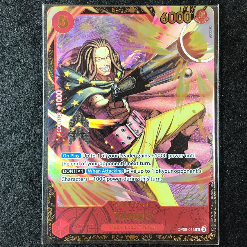 (B)Yasopp - OP09-013 - Top 64 Championship 25-26 Offline Regionals Season 2 SEALED