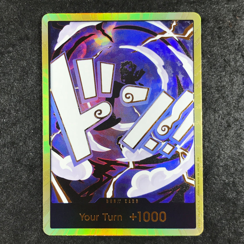 (B) [GOLD DON!!] Gear 5 Monkey D Luffy DON!! - [PRB-02] Premium Booster - THE BEST - VOL. 2 (B)