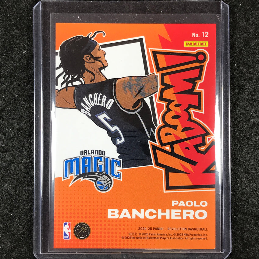 2024-25 Revolution PAOLO BANCHERO Kaboom SSP #12