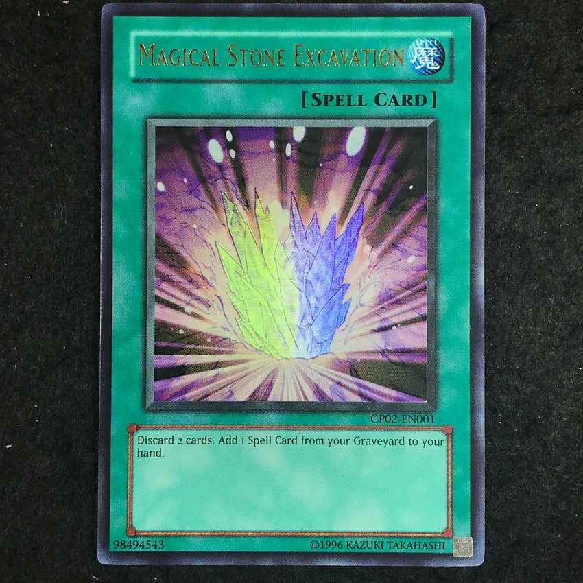 [DAMAGED] Magical Stone Excavation - CP02-EN001 - Ultra Rare
