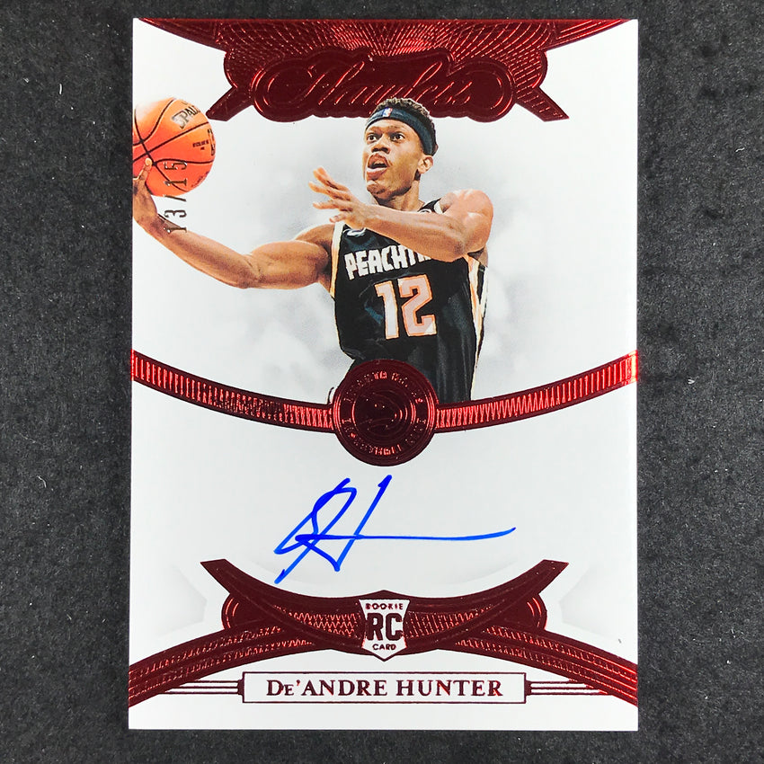 2019-20 Flawless Deandre Hunter Rookie Auto Ruby Red 13/15
