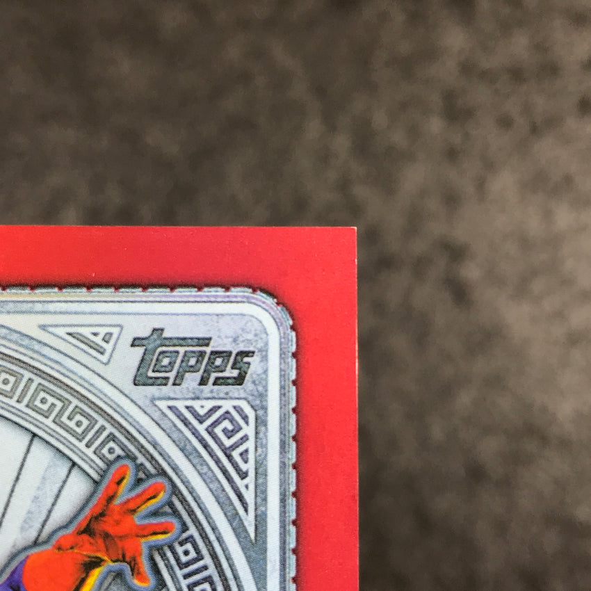 2025 Topps Marvel Mint SPIDER-MAN Platinum Red Foil 4/5 #101