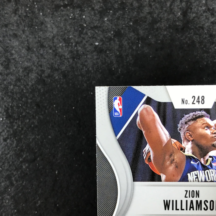 2019-20 Prizm ZION WILLIAMSON Blue Yellow Green Rookie Prizm # 248