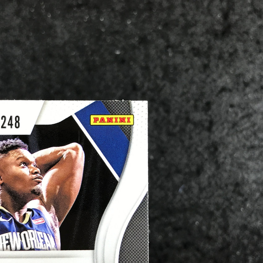 2019-20 Prizm ZION WILLIAMSON Blue Yellow Green Rookie Prizm # 248