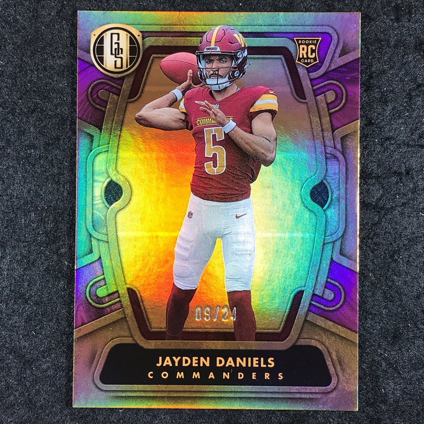 2024 Gold Standard Football JAYDEN DANIELS Rookie Base Rose Gold 9/24 #102