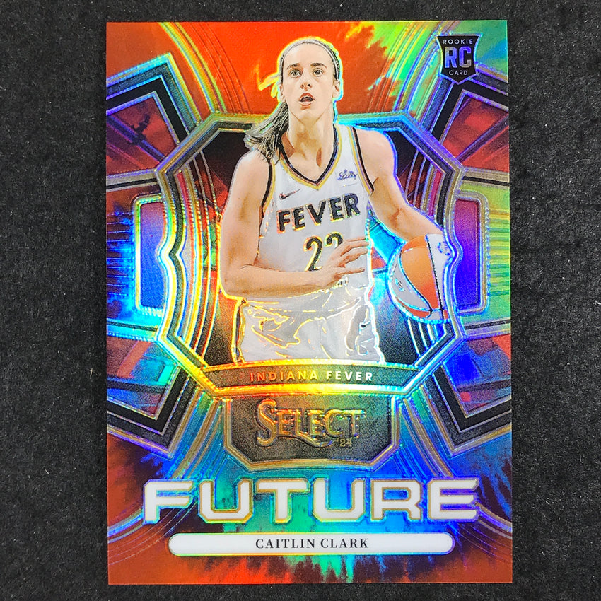 2024 Select WNBA CAITLIN CLARK Select Future Rookie Tie-Dye 11/25 #4