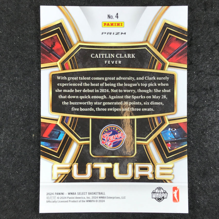 2024 Select WNBA CAITLIN CLARK Select Future Rookie Tie-Dye 11/25 #4
