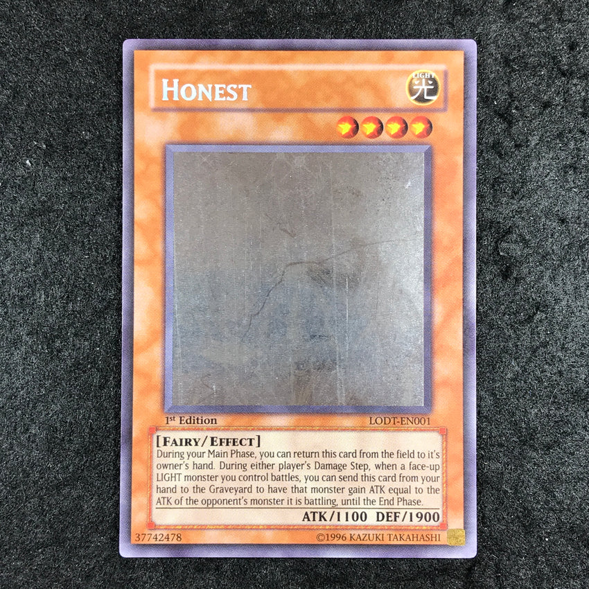 [A] Honest - LODT-EN001 - Ghost Rare 1st Edition