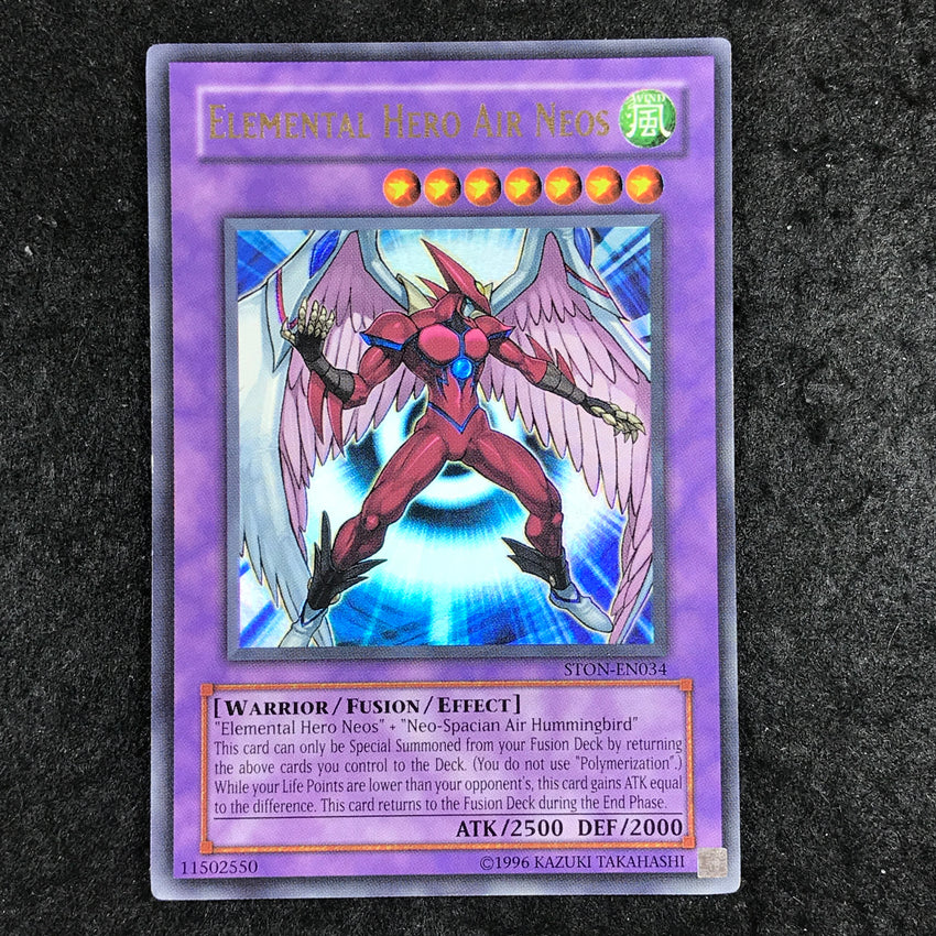 [ULTRA RARE] Elemental Hero Air Neos - STON-EN034 - Unlimited (A)