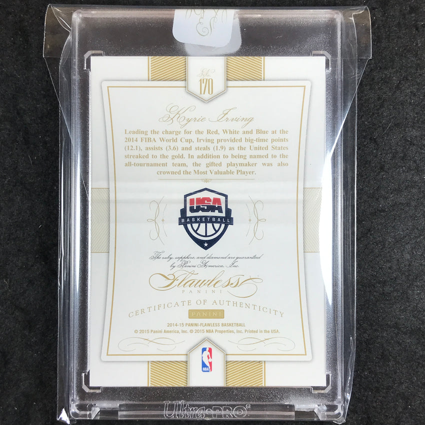 2014-15 Flawless KYRIE IRVING USA Basketball Triple Diamond Gem 11/20