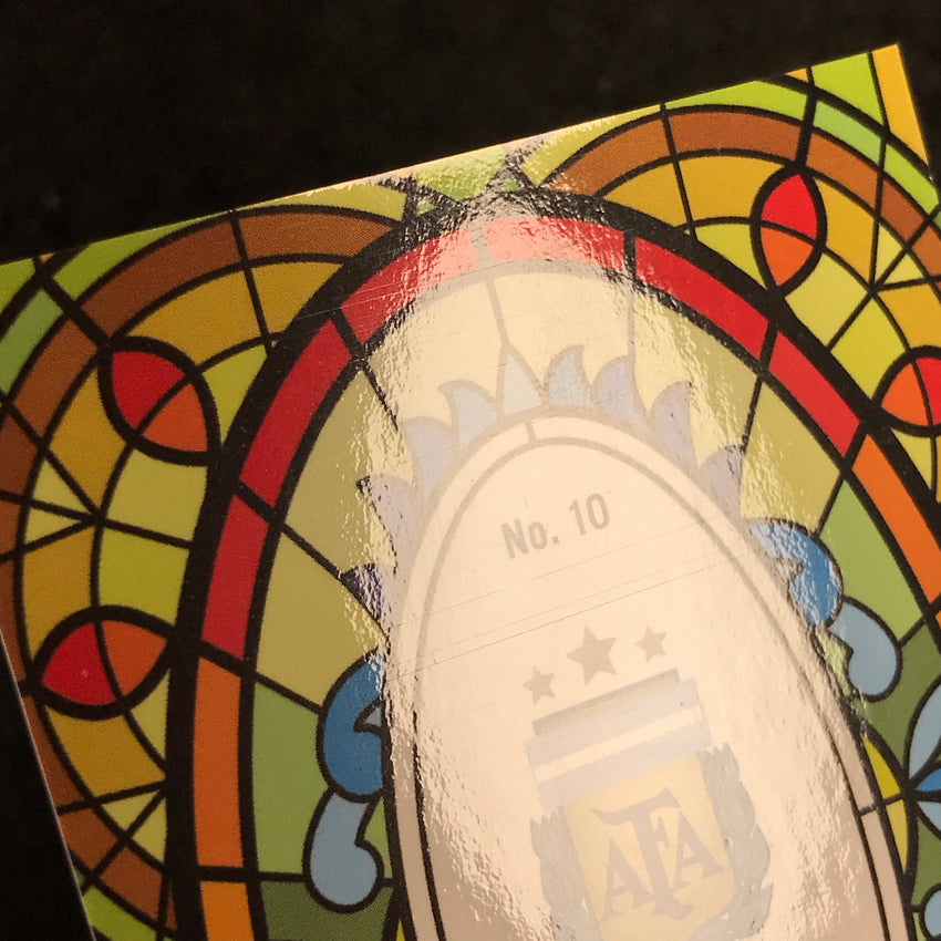 2025-26 Select Road to World Cup LIONEL MESSI Stained Glass SSP #10
