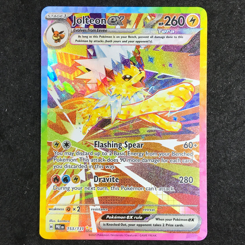 (A) Jolteon ex - 153/131 - Special Illustration Rare Prismatic Evolutions (A)