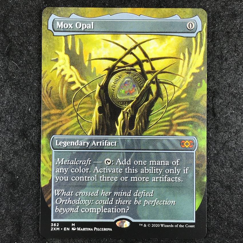 BORDERLESS Mox Opal - #362 - Mythic Double Masters