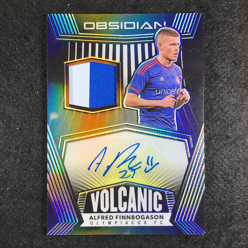 2020-21 Obsidian Alfred Finnbogason Volcanic Patch Auto Yellow 3/10