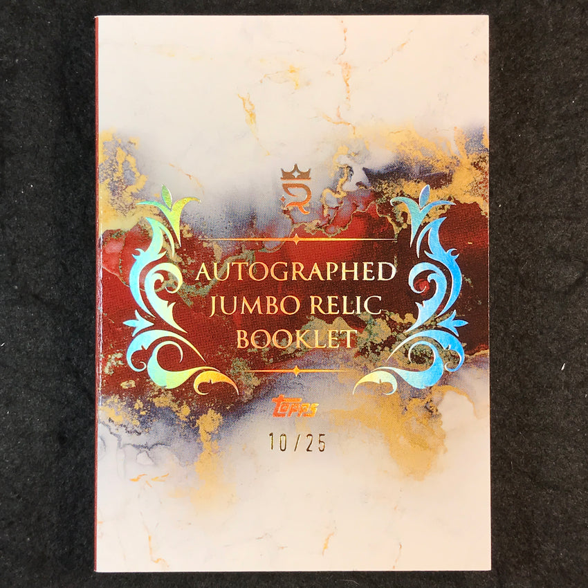 2025 Topps Royalty UFC ERIN BLANCHFIELD Autograph Jumbo Patch Booklet 10/25