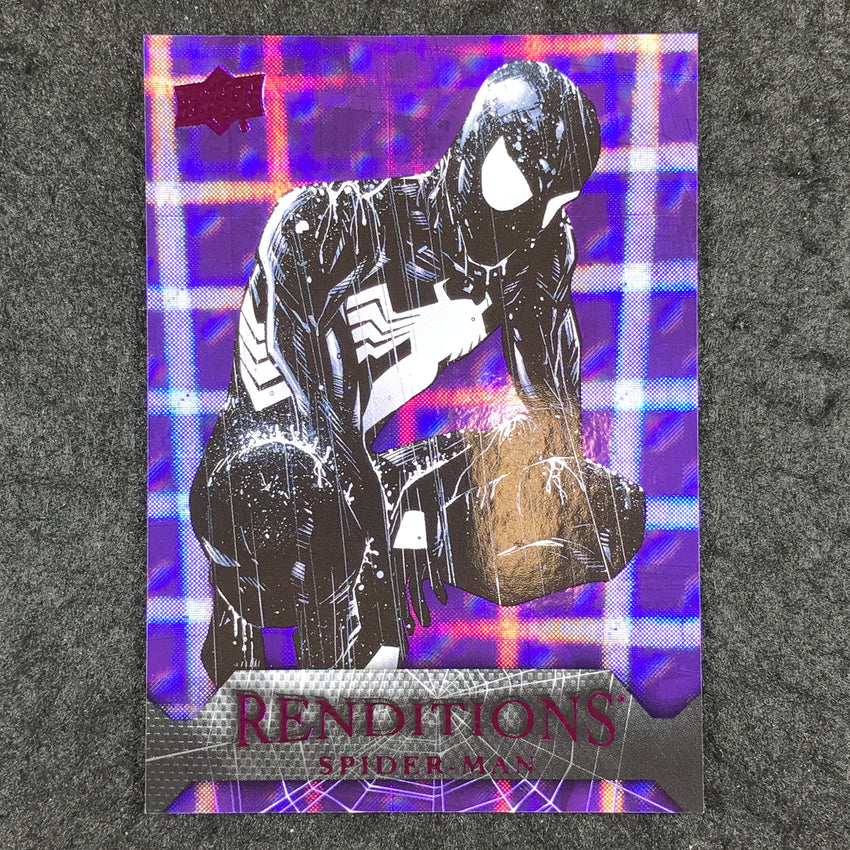 2024 Marvel Renditions Spider-Man SPIDER-MAN Kingpin Purple Tie 39/99 #35