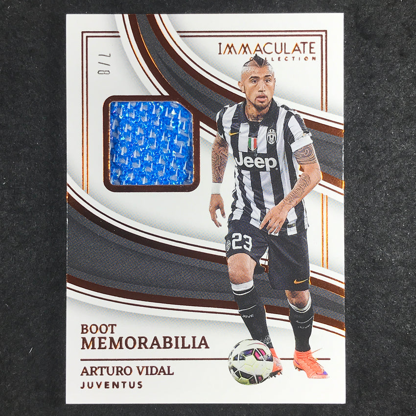 2023-24 Immaculate Soccer ARTURO VIDAL Boot Memorabilia Relic 7/8