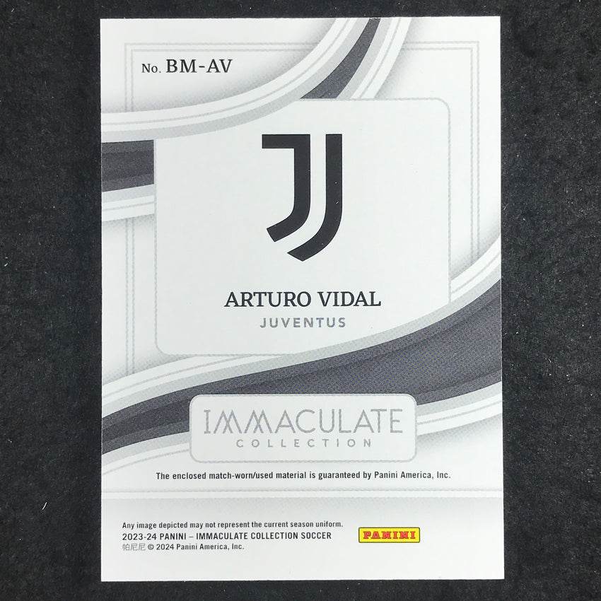 2023-24 Immaculate Soccer ARTURO VIDAL Boot Memorabilia Relic 7/8