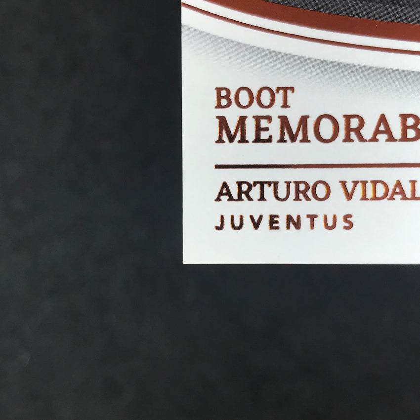 2023-24 Immaculate Soccer ARTURO VIDAL Boot Memorabilia Relic 7/8