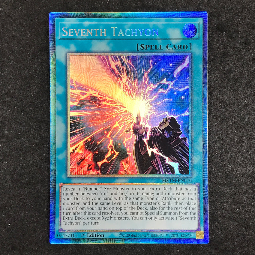 (A) [COLLECTOR'S RARE] Seventh Tachyon - MZTM-EN016 -  1st Edition